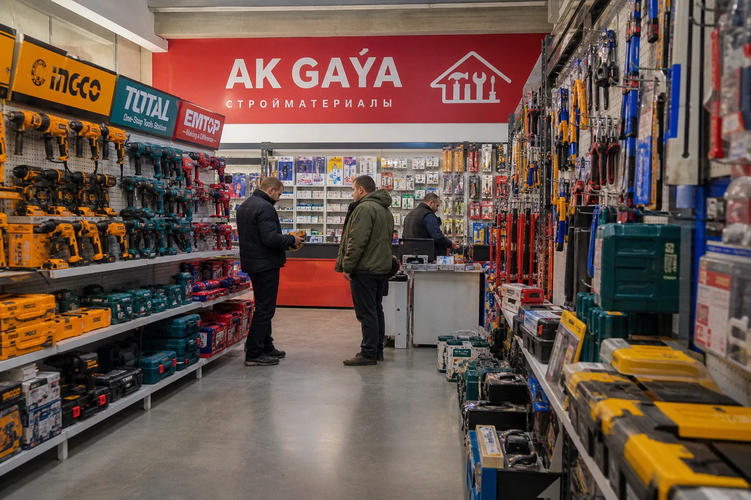 Инструменты Ingco, Emtop и Total в Ak Gaýa: честный разбор качества и кредитных условий