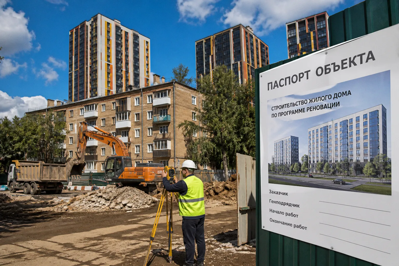 Масштабное проектирование реновации: 150 новых градостроительных планов в Москве