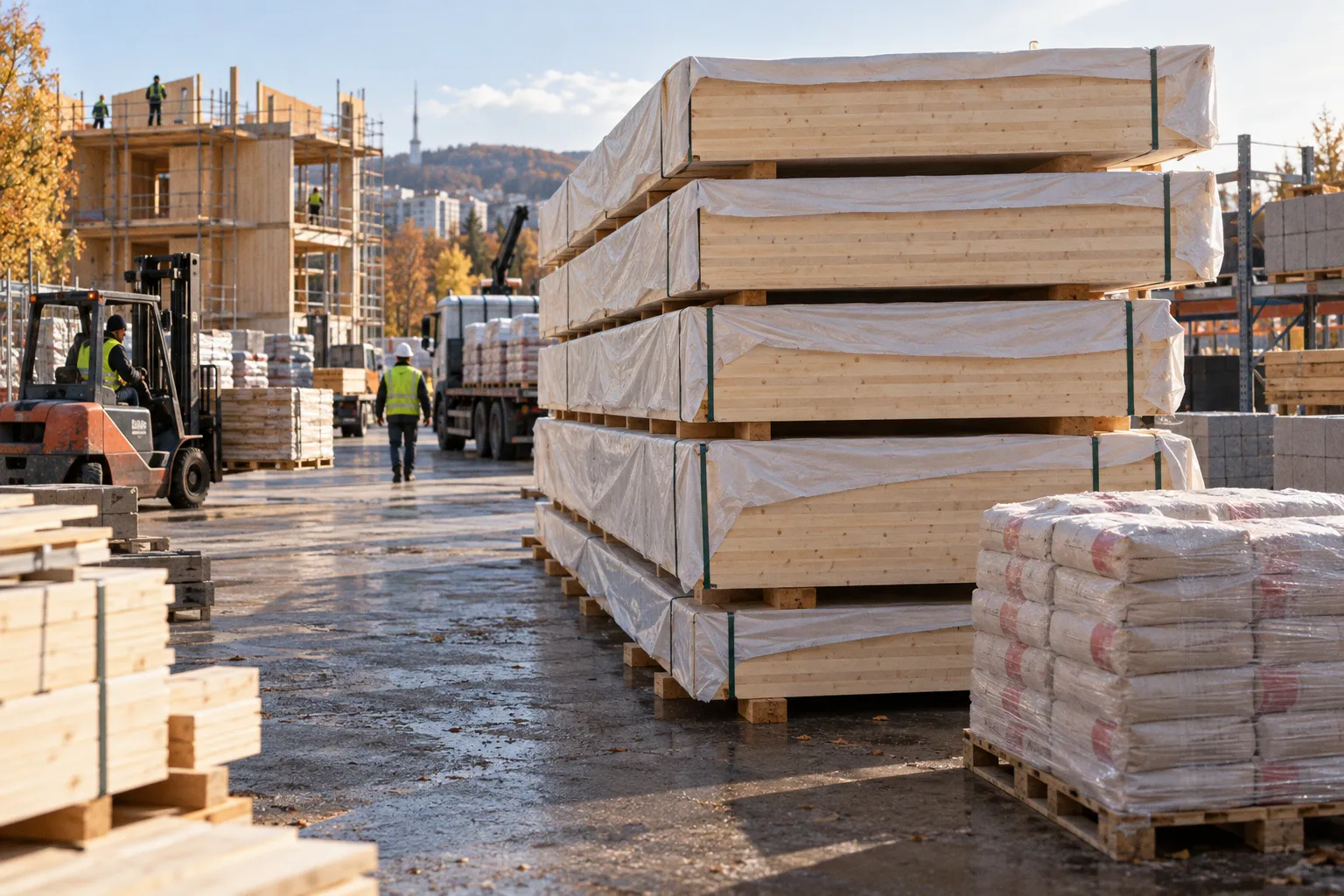 Несущие конструкции из CLT и GLT: прослеживаемость и приёмка панелей NeXTimber