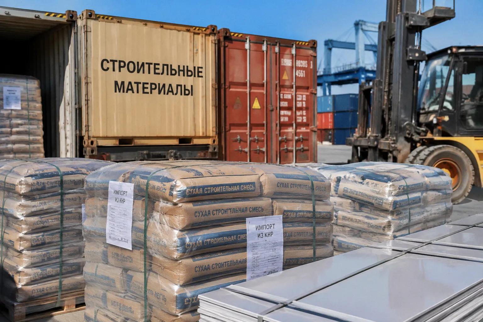 В России улучшат качество поставок строительной продукции из Китая